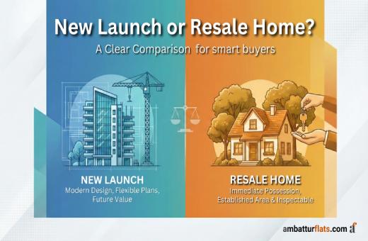 New Launch vs Resale Home