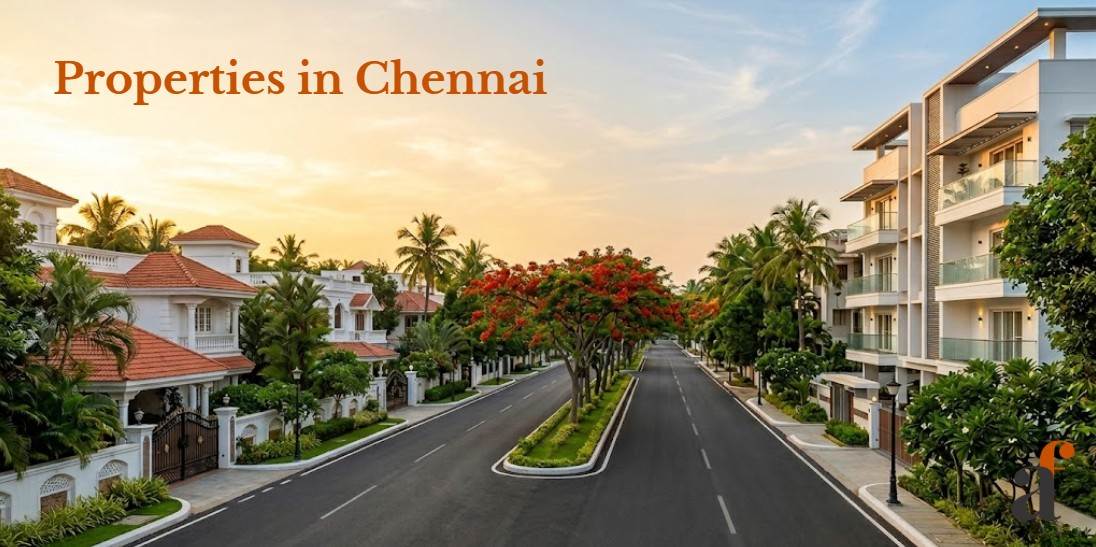 Infographic of Properties in Chennai for Sale